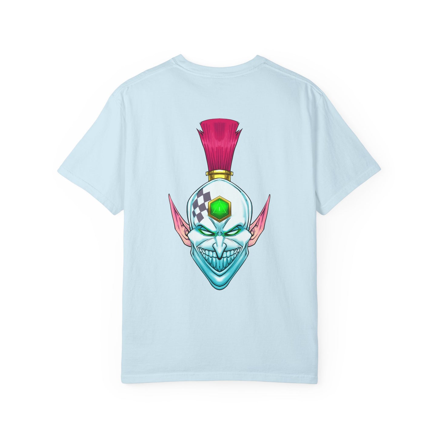 Laughing Elf Mask Graphic T-Shirt