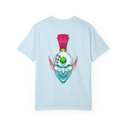 Laughing Elf Mask Graphic T-Shirt