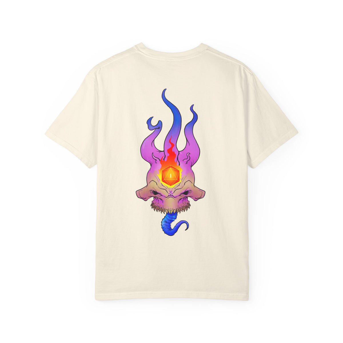 Magic Fiend Skull T-Shirt — Brand Small Chest Logo