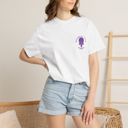 Purple Licky Alien Graphic Tee