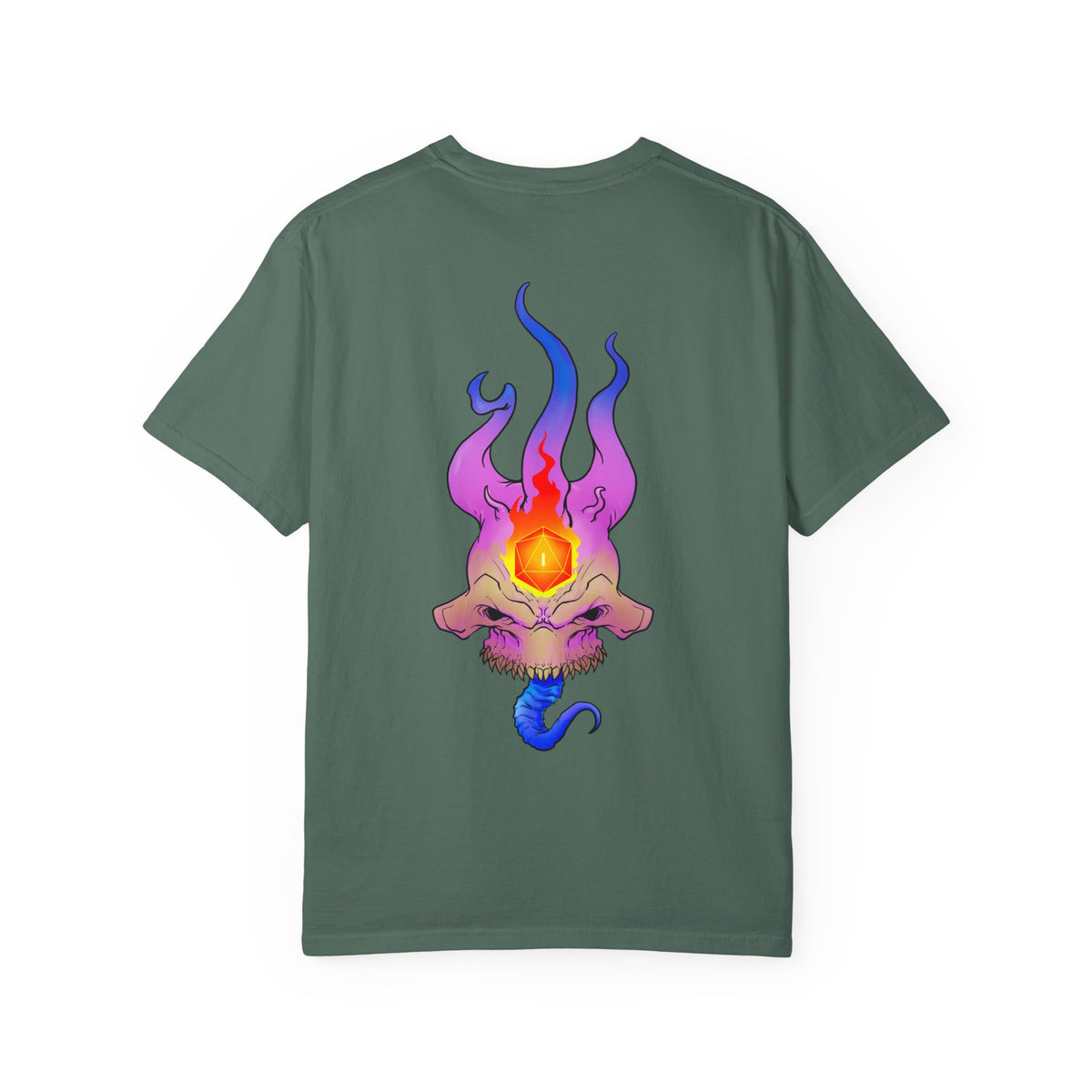 Magic Fiend Skull T-Shirt — Brand Small Chest Logo