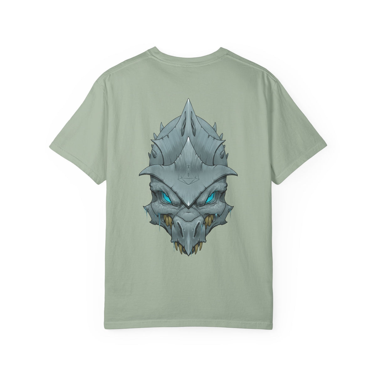 Frost Dragon Skull Graphic T-Shirt