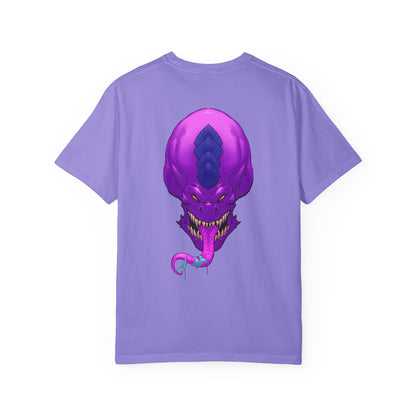Purple Licky Alien Graphic Tee