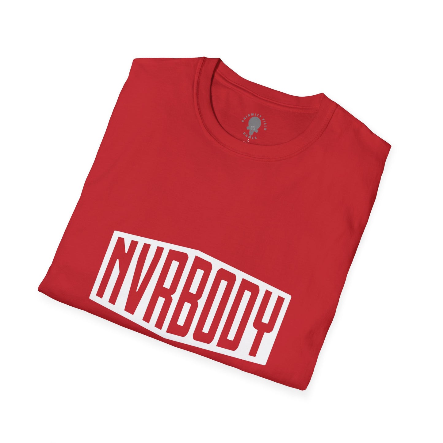 White NVRBODY Graphic T-shirt