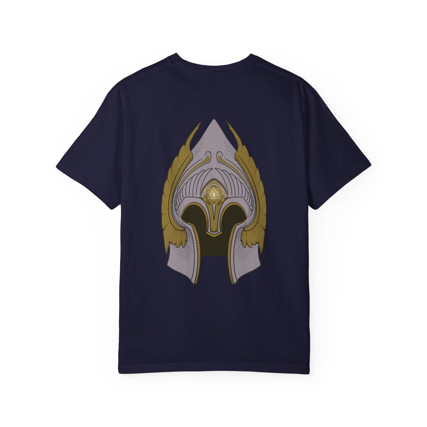 White Tree Solider Helmet T-shirt- Graphic Tee