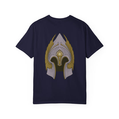 White Tree Solider Helmet T-shirt- Graphic Tee