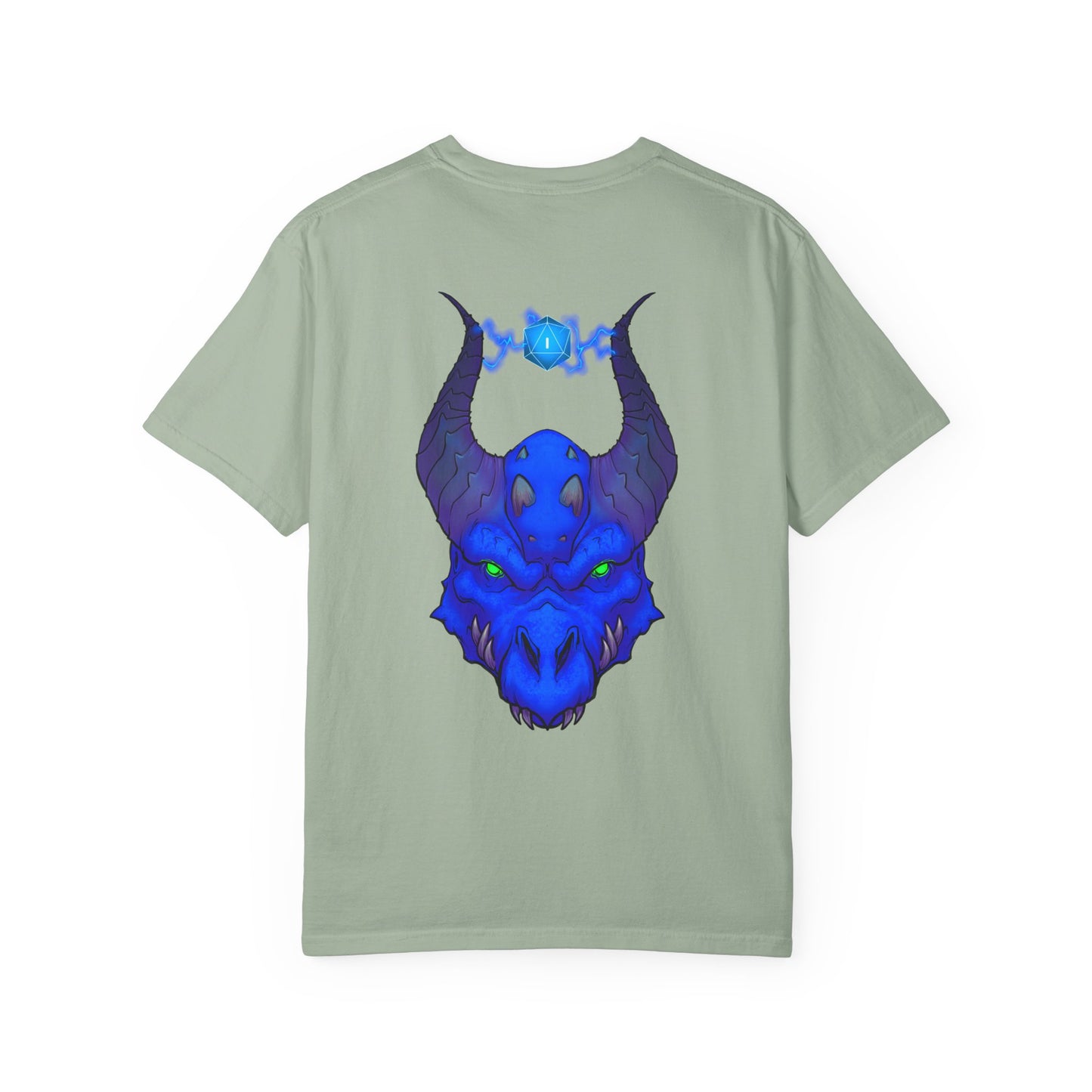 Blue Lightning Dragon T-shirt