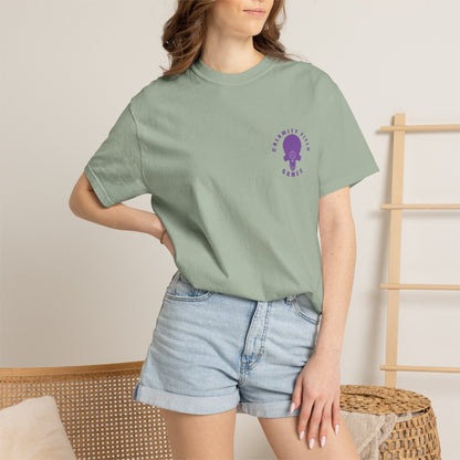 Purple Licky Alien Graphic Tee