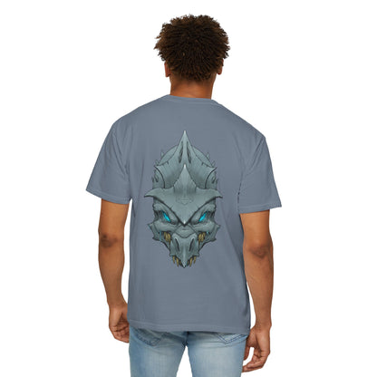 Frost Dragon Skull Graphic T-Shirt