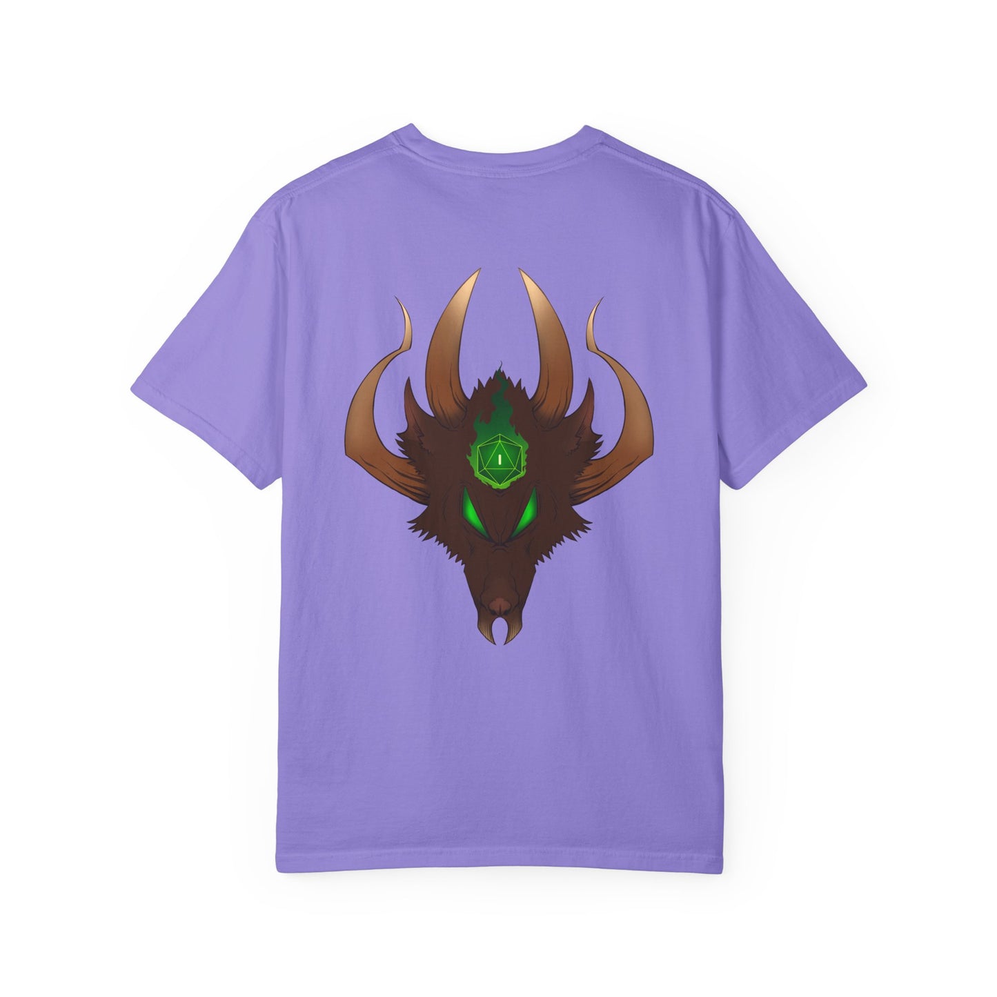 Mystic Horned Rodent T-Shirt — Green Gem Fantasy Graphic Tee