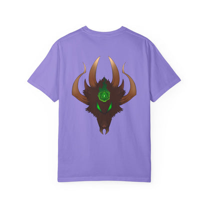 Mystic Horned Rodent T-Shirt — Green Gem Fantasy Graphic Tee