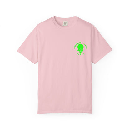Laughing Elf Mask Graphic T-Shirt