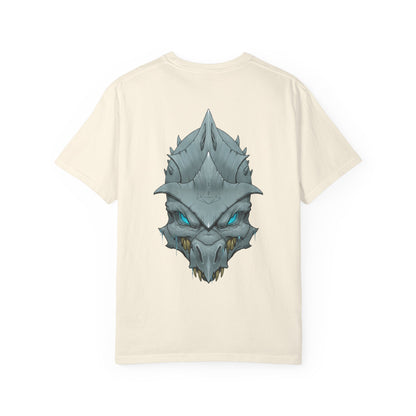 Frost Dragon Skull Graphic T-Shirt