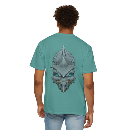 Frost Dragon Skull Graphic T-Shirt