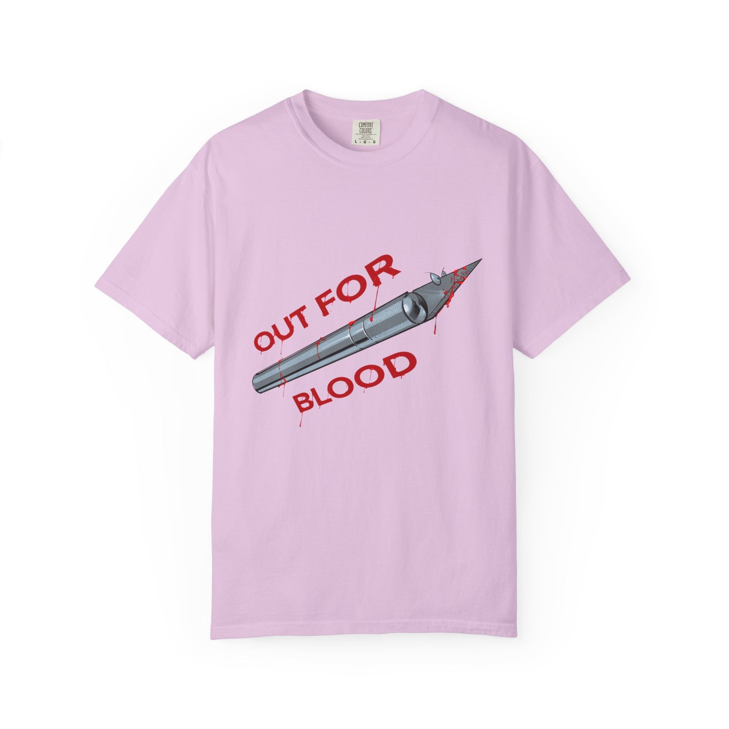 Out For Blood- Hobby Knife T-Shirt — Graphic Tee
