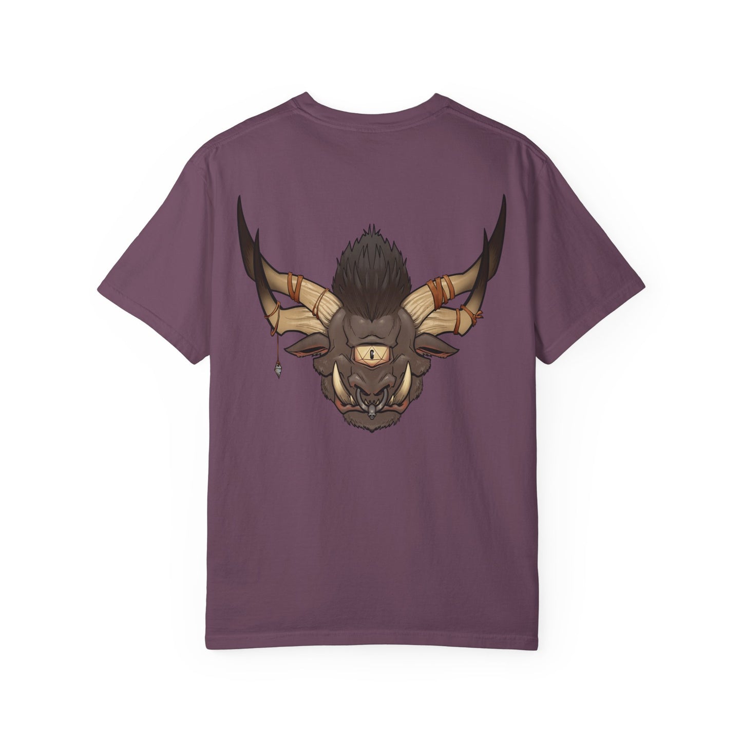 Cyclops Beast Graphic T-Shirt — Horned Beast Design
