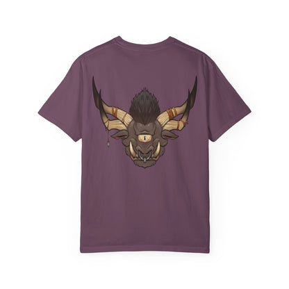 Cyclops Beast Graphic T-Shirt — Horned Beast Design