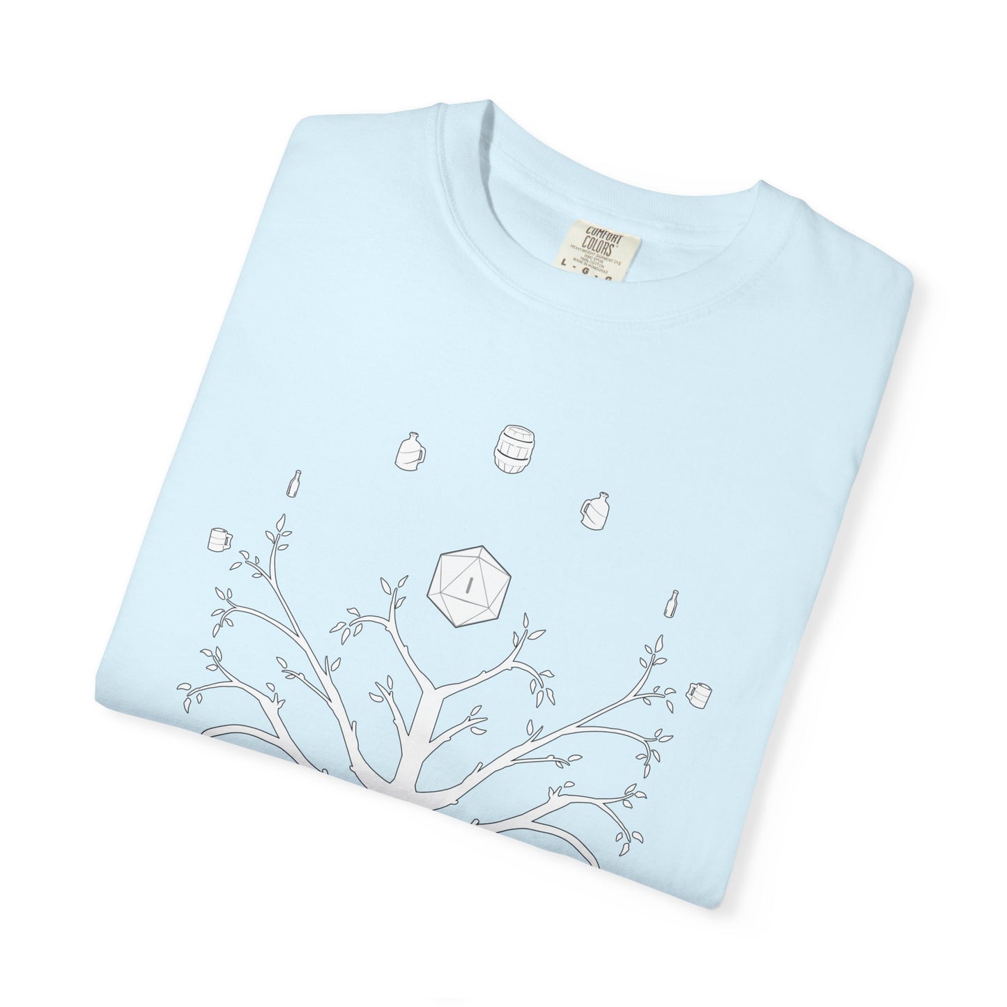Gondor Calls for Ale White Tree Tee
