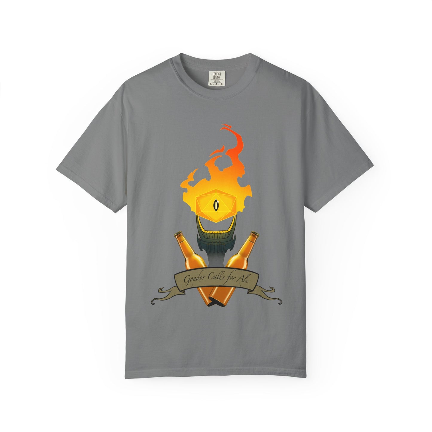 Gondor Calls for Ale Burning Eye Tee