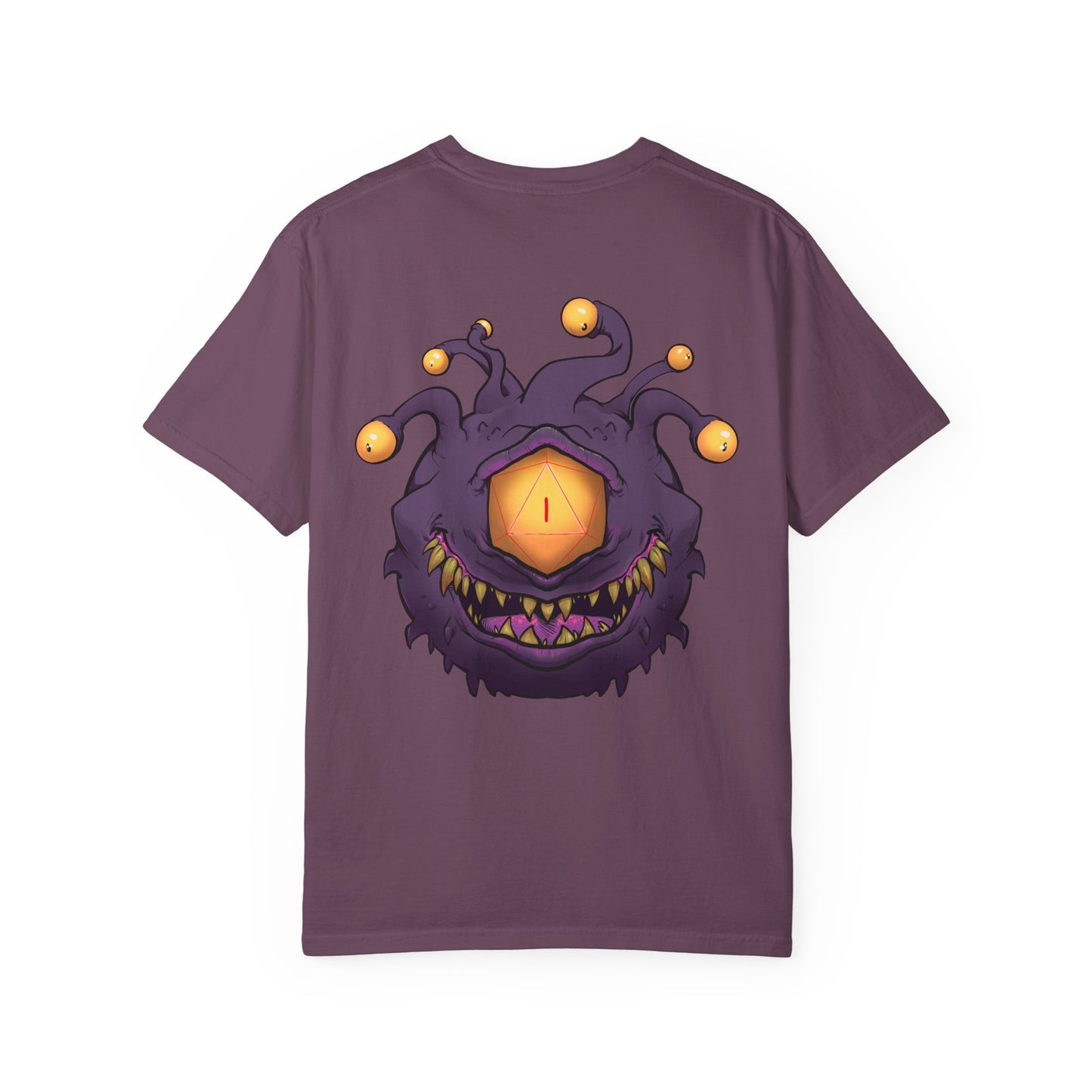 Beholder Monster T-Shirt — Fantasy D&D Eye Creature Graphic Tee