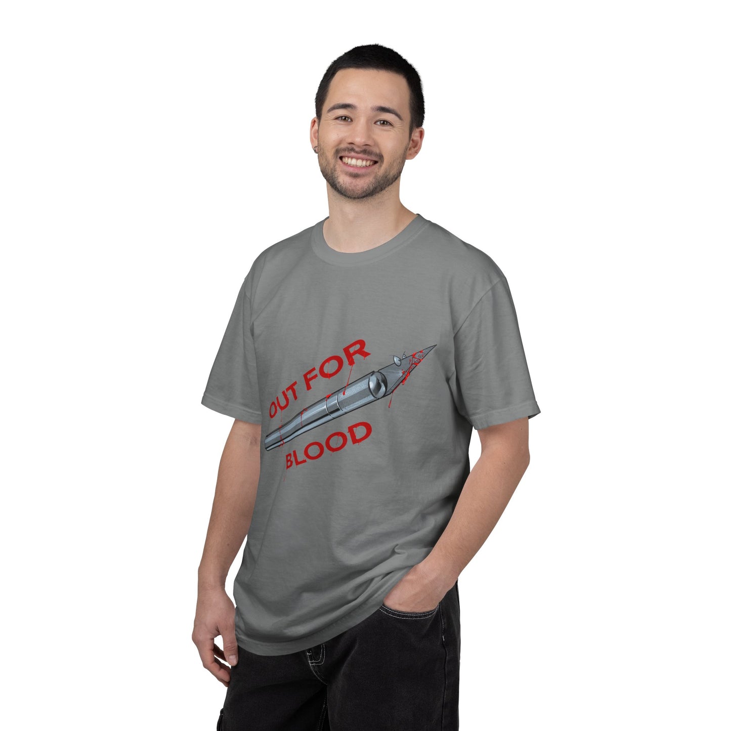 Out For Blood- Hobby Knife T-Shirt — Graphic Tee
