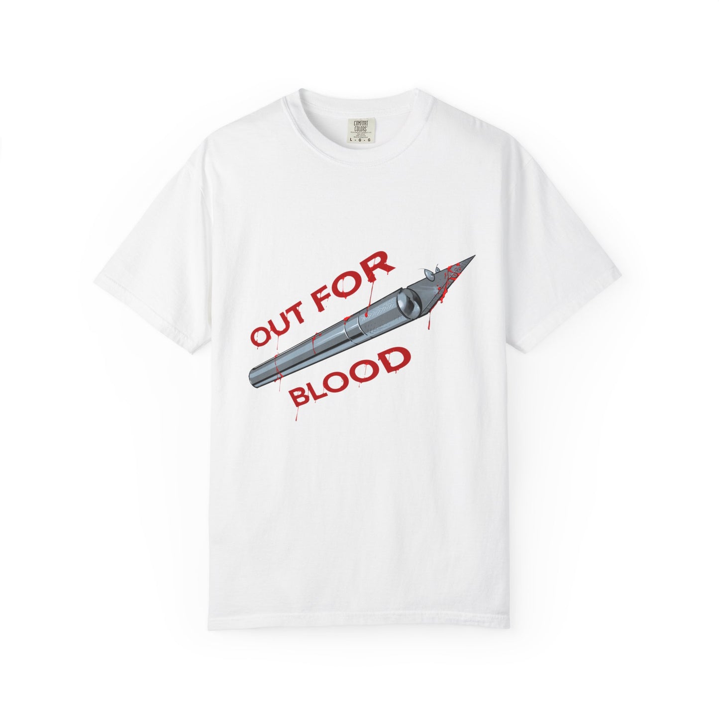 Out For Blood- Hobby Knife T-Shirt — Graphic Tee