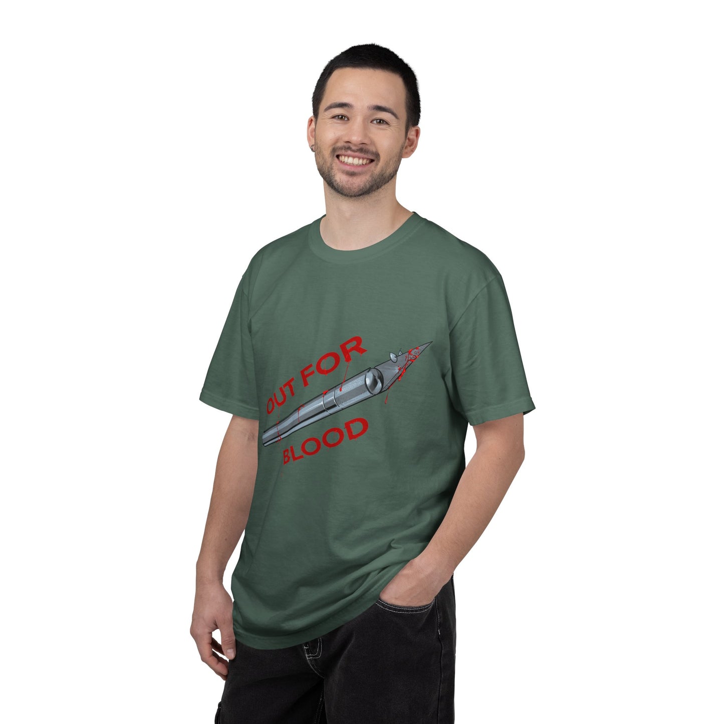 Out For Blood- Hobby Knife T-Shirt — Graphic Tee