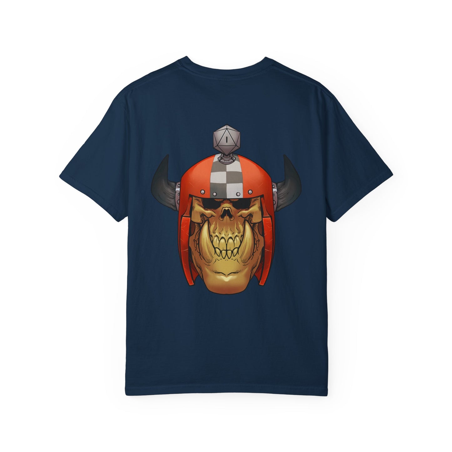 Orc Skull Helmet T‑Shirt — Graphic Tee