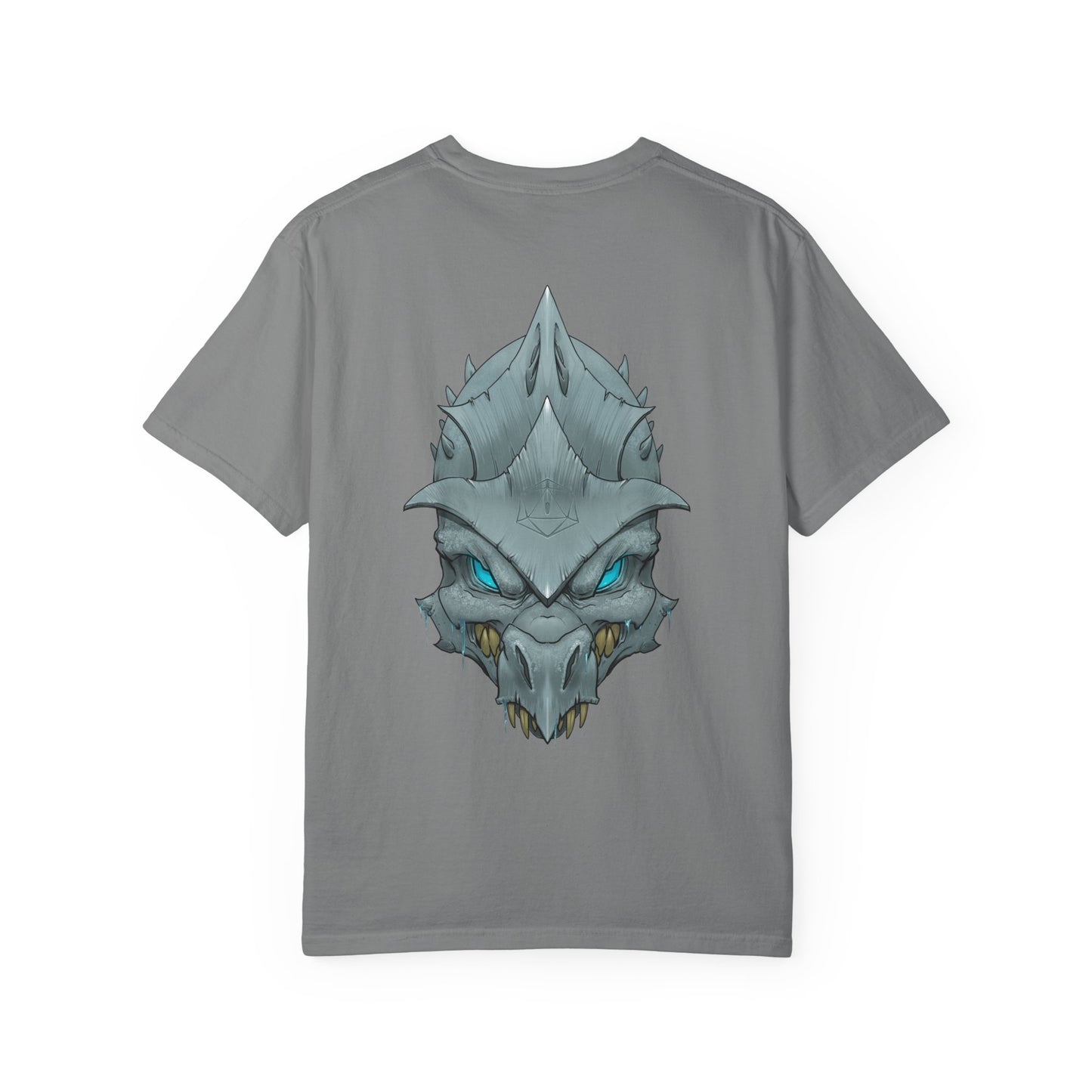 Frost Dragon Skull Graphic T-Shirt