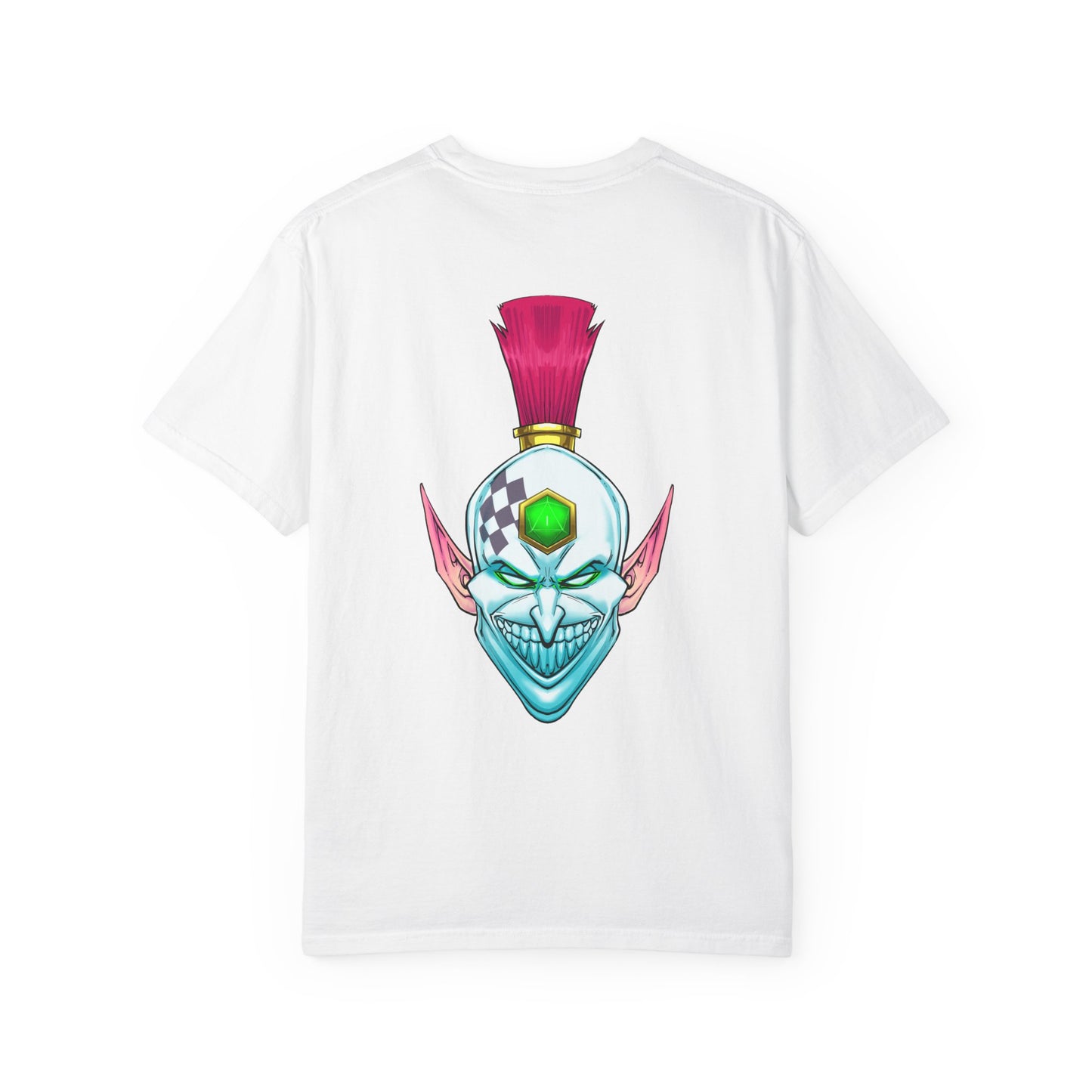 Laughing Elf Mask Graphic T-Shirt
