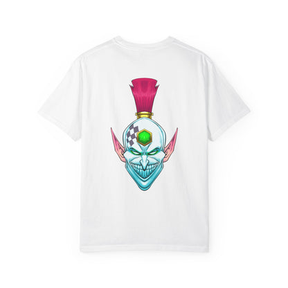 Laughing Elf Mask Graphic T-Shirt