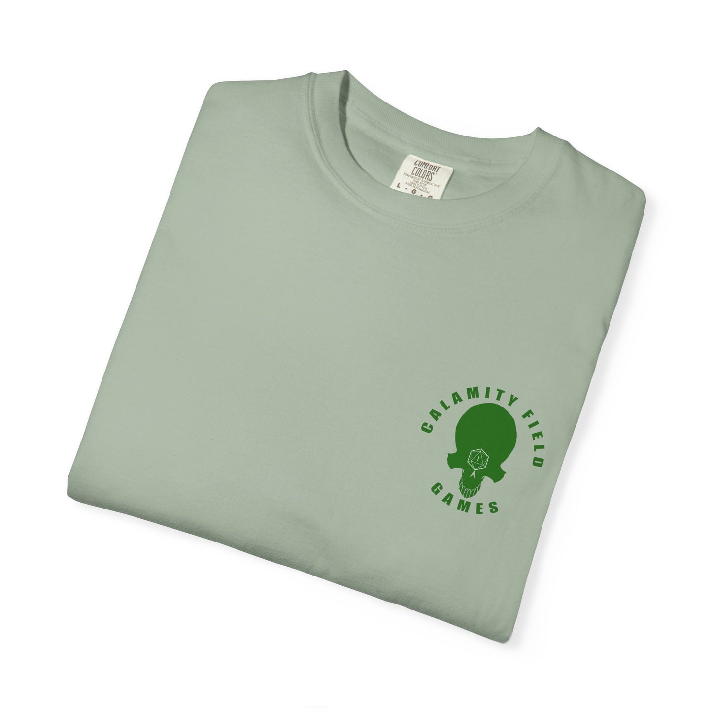 T-Shirt — Green Goblin Eyeball Graphic Tee (Back Print)