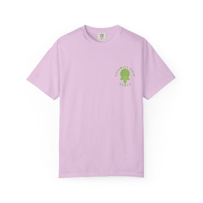 Diseased Fiend Skull T-Shirt — Green Skull Graphic Tee