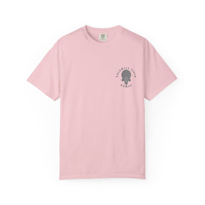 White Tree Solider Helmet T-shirt- Graphic Tee