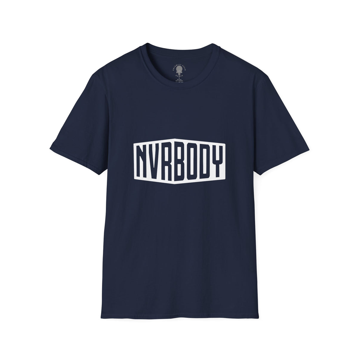 White NVRBODY Graphic T-shirt