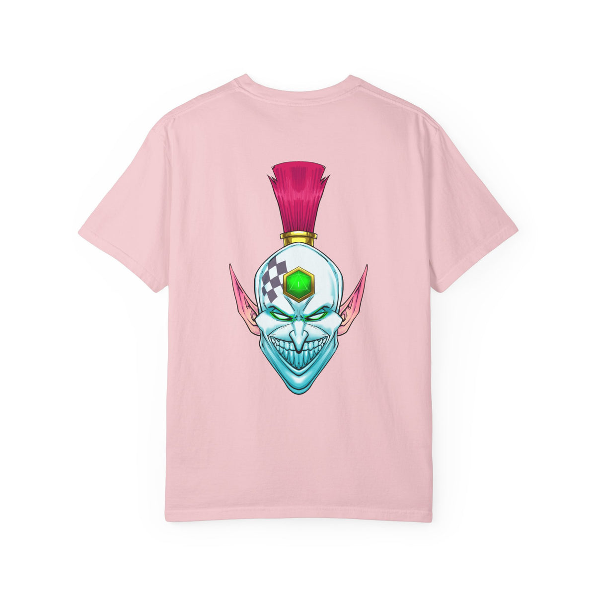 Laughing Elf Mask Graphic T-Shirt
