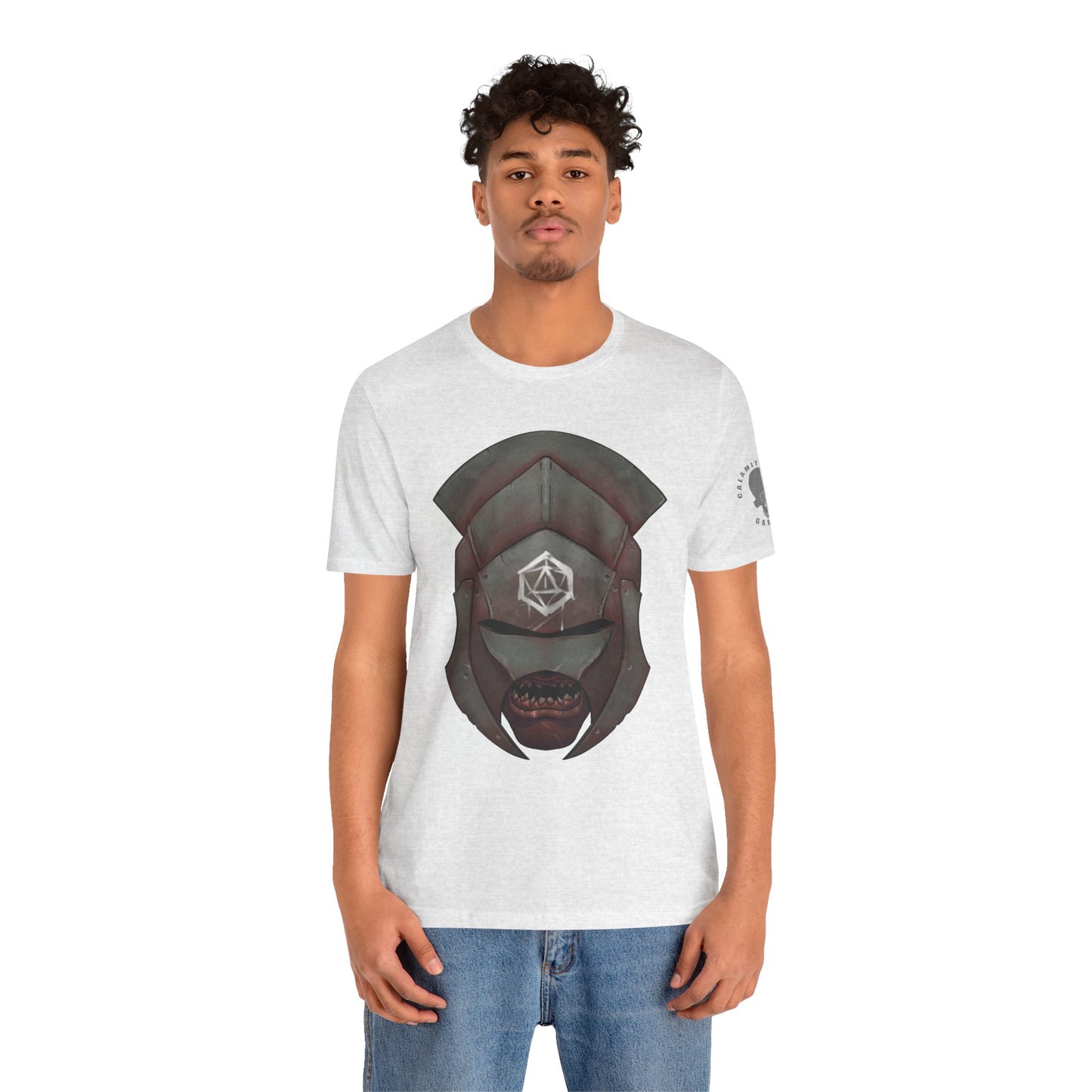 Orc white Hand Warrior Helmet T-Shirt