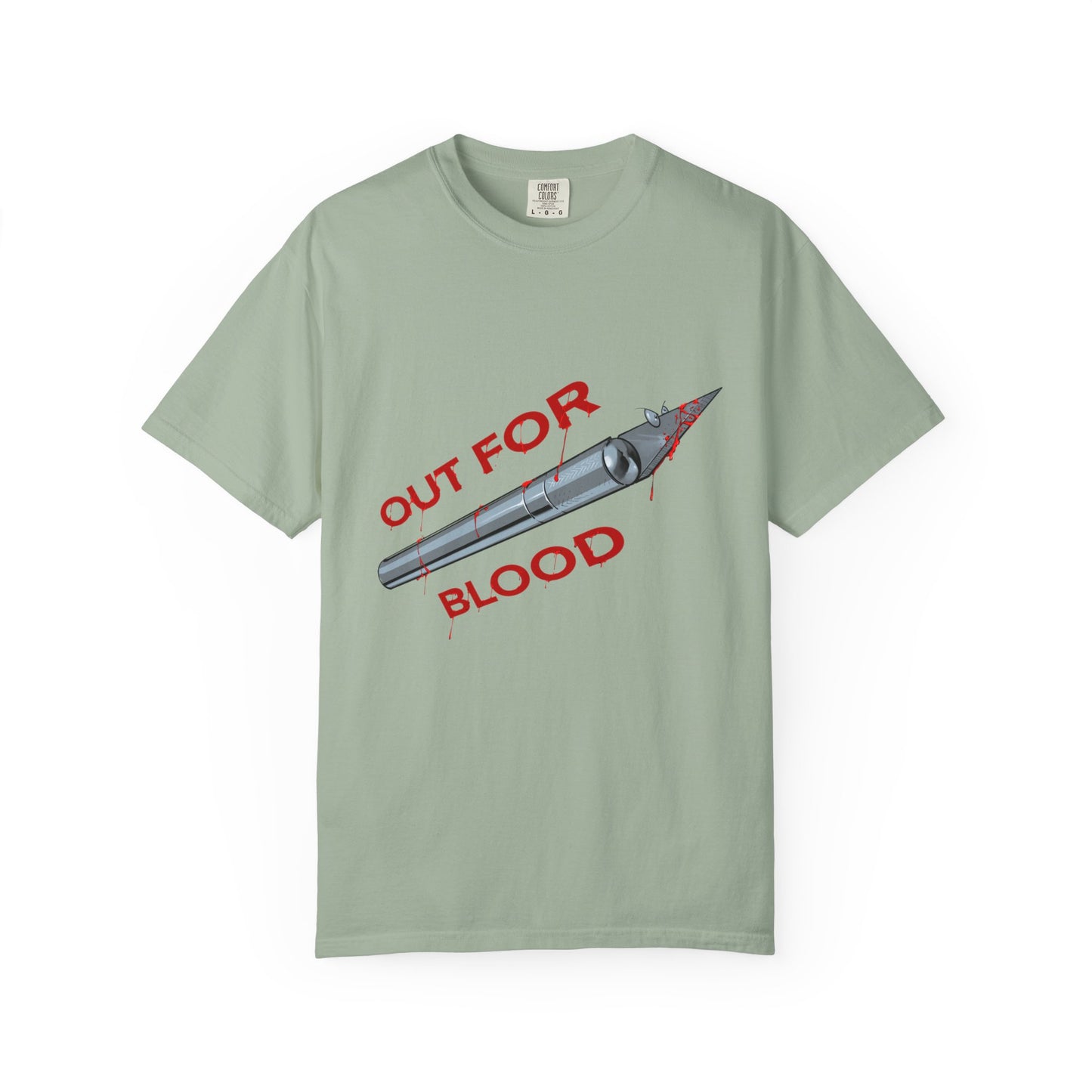 Out For Blood- Hobby Knife T-Shirt — Graphic Tee