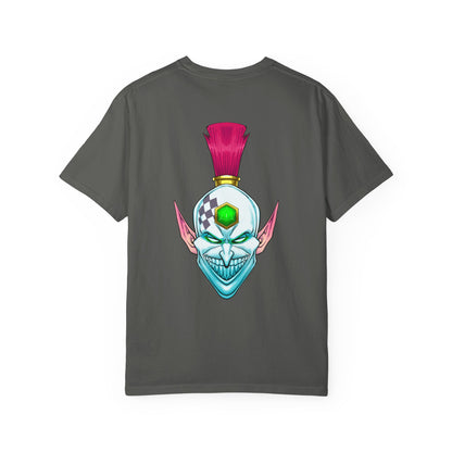 Laughing Elf Mask Graphic T-Shirt