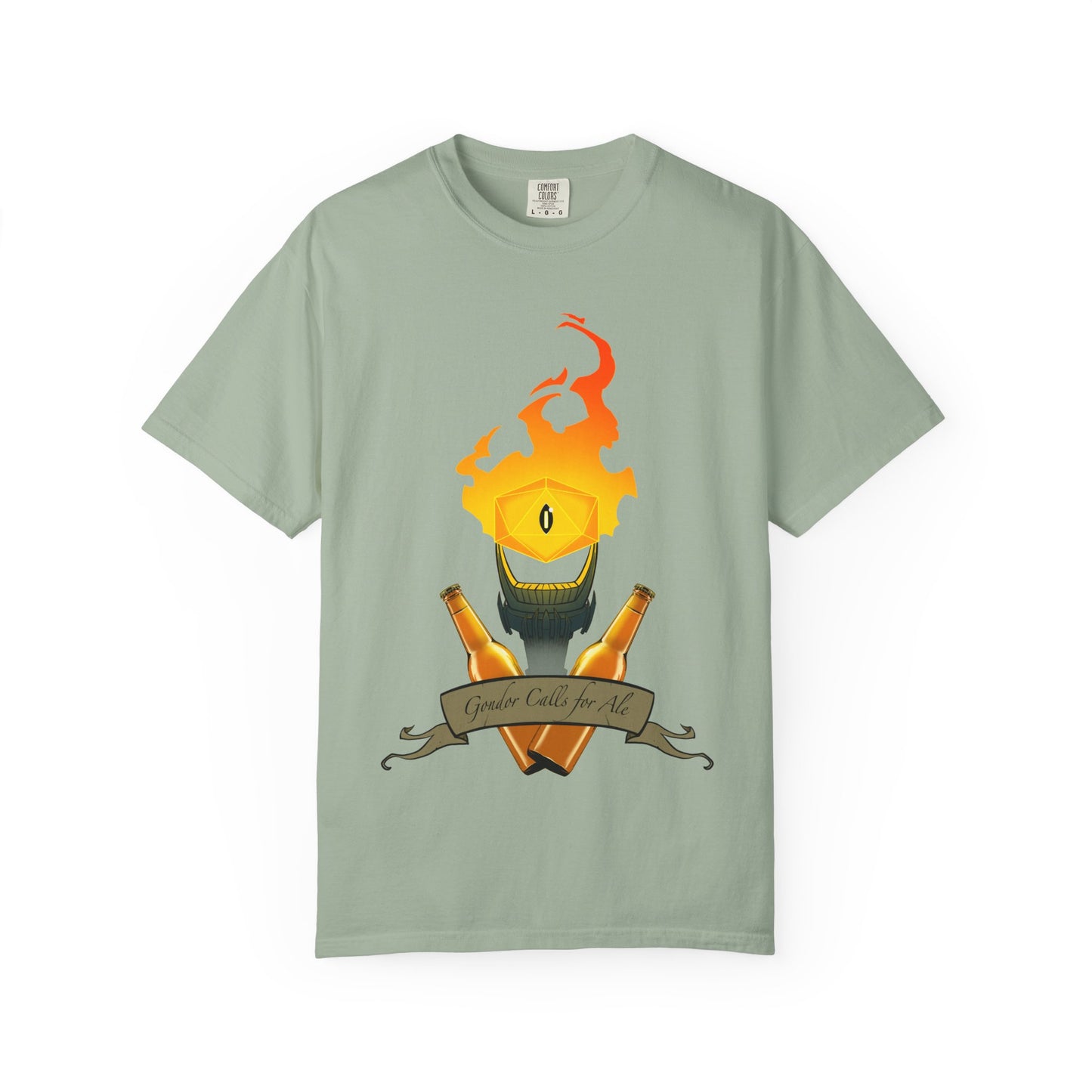 Gondor Calls for Ale Burning Eye Tee