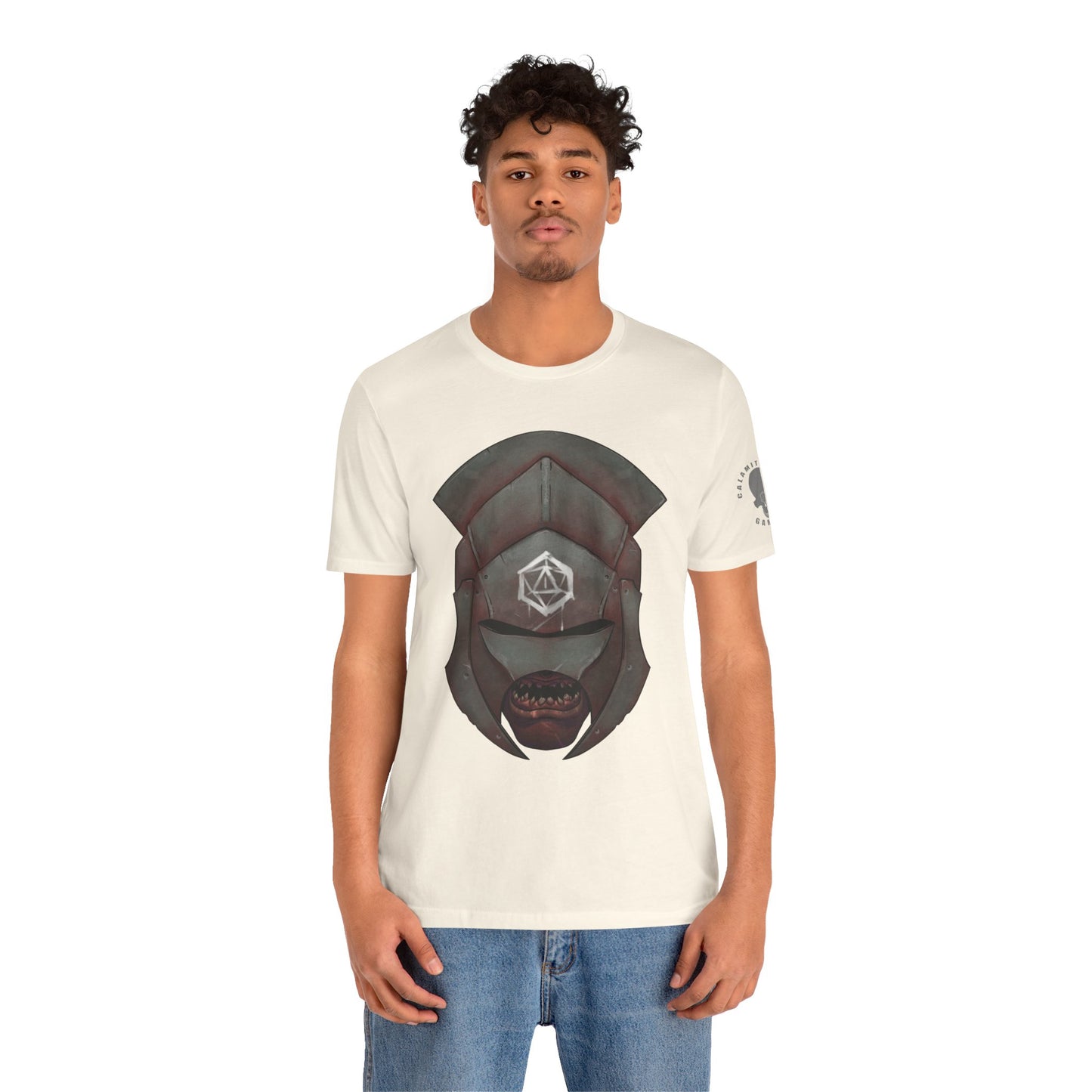 Orc white Hand Warrior Helmet T-Shirt
