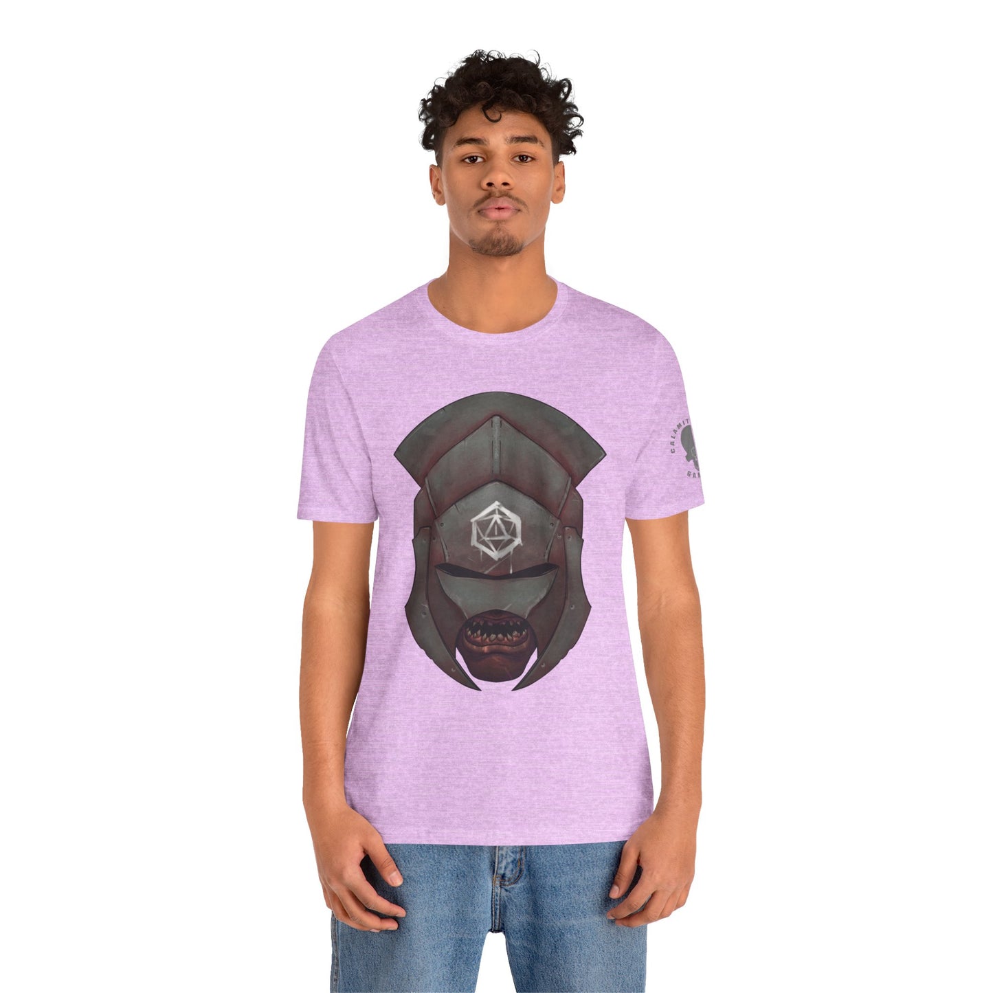 Orc white Hand Warrior Helmet T-Shirt