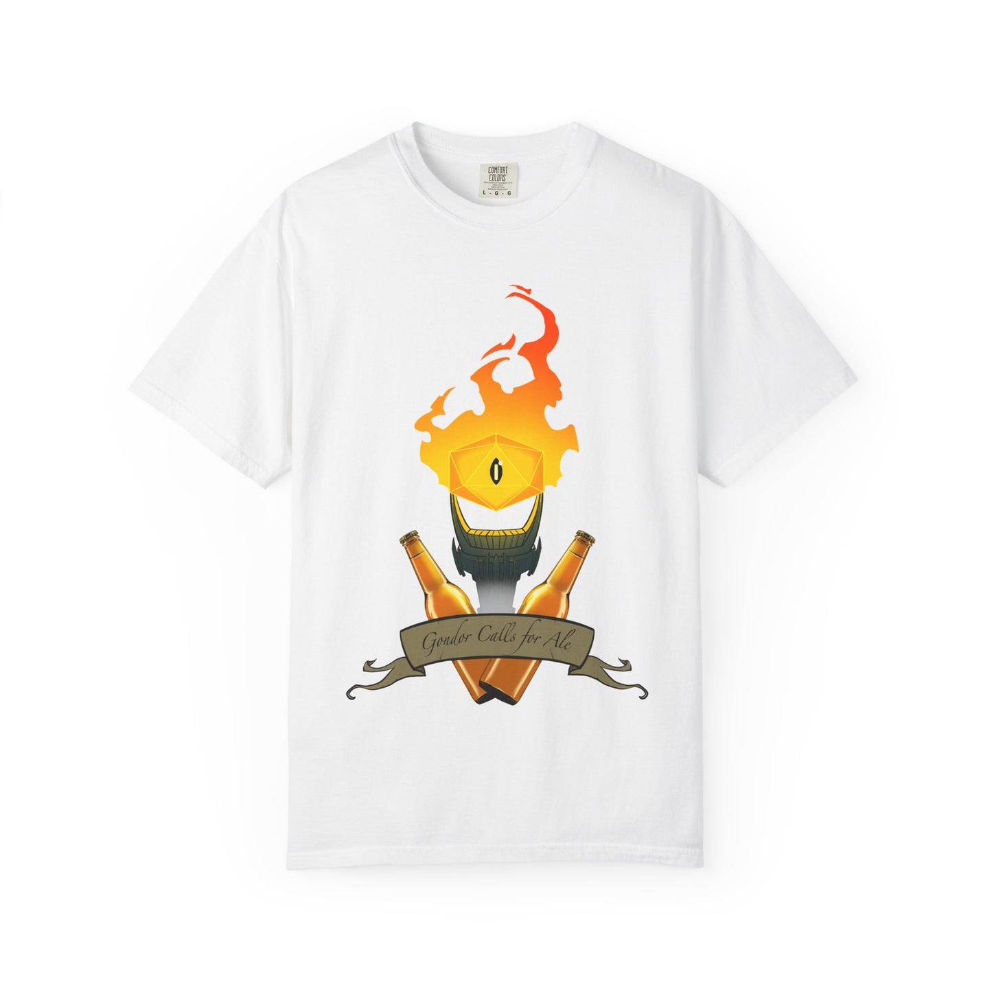 Gondor Calls for Ale Burning Eye Tee