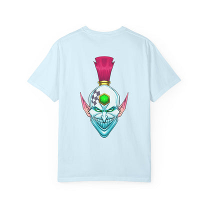 Laughing Elf Mask Graphic T-Shirt