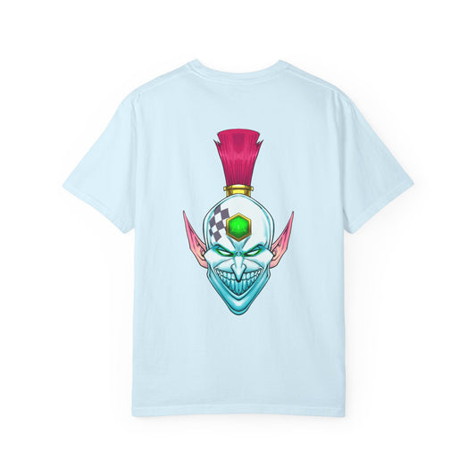 Laughing Elf Mask Graphic T-Shirt