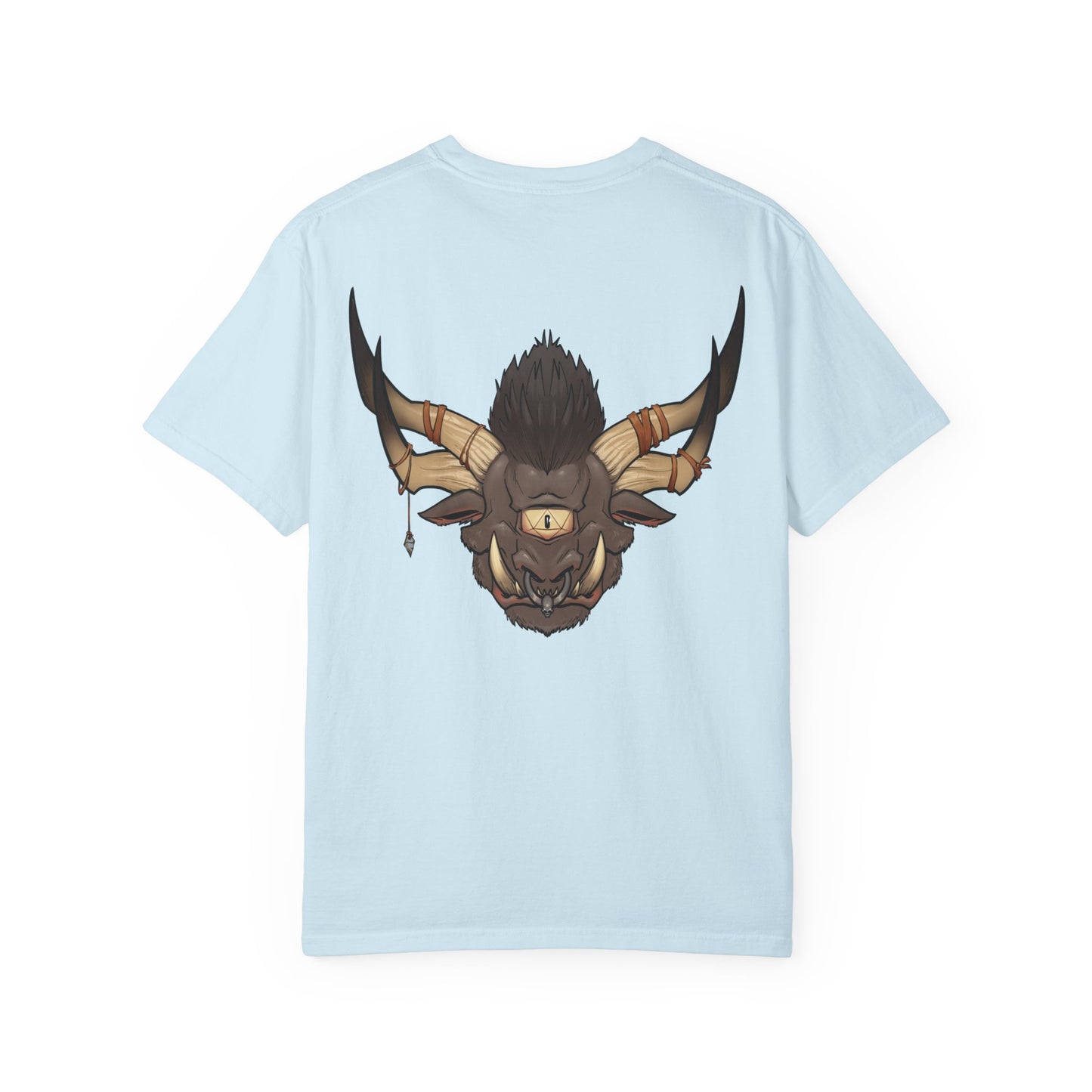 Cyclops Beast Graphic T-Shirt — Horned Beast Design