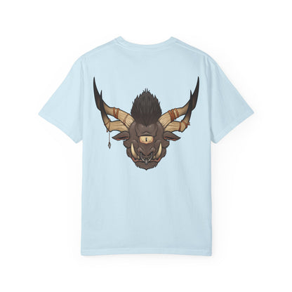 Cyclops Beast Graphic T-Shirt — Horned Beast Design