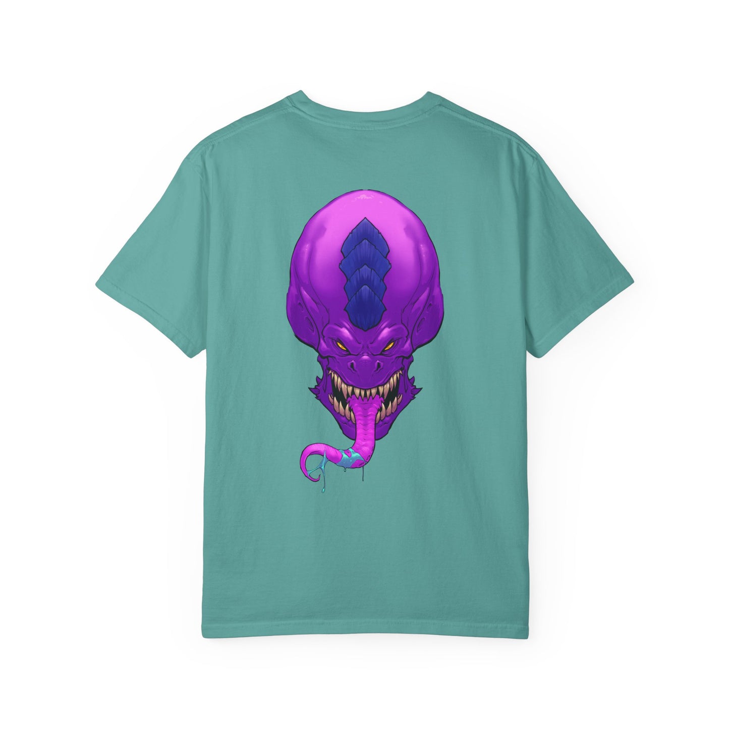Purple Licky Alien Graphic Tee