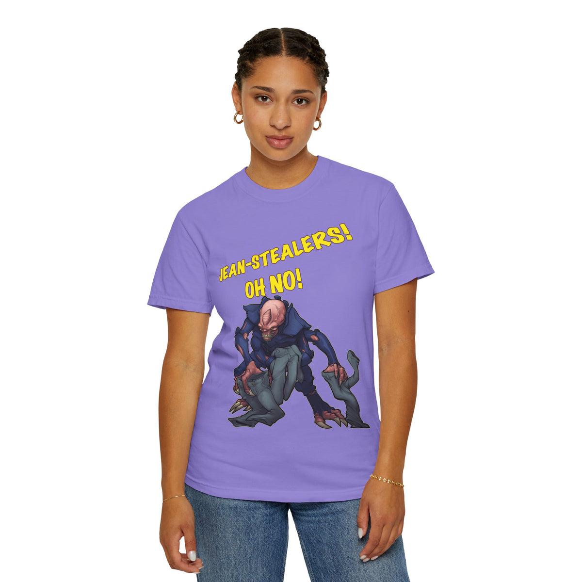 'Jean-Stealers! Oh No!' Graphic Tee