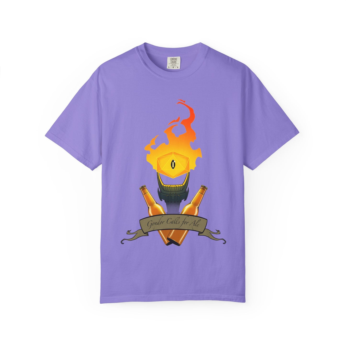 Gondor Calls for Ale Burning Eye Tee